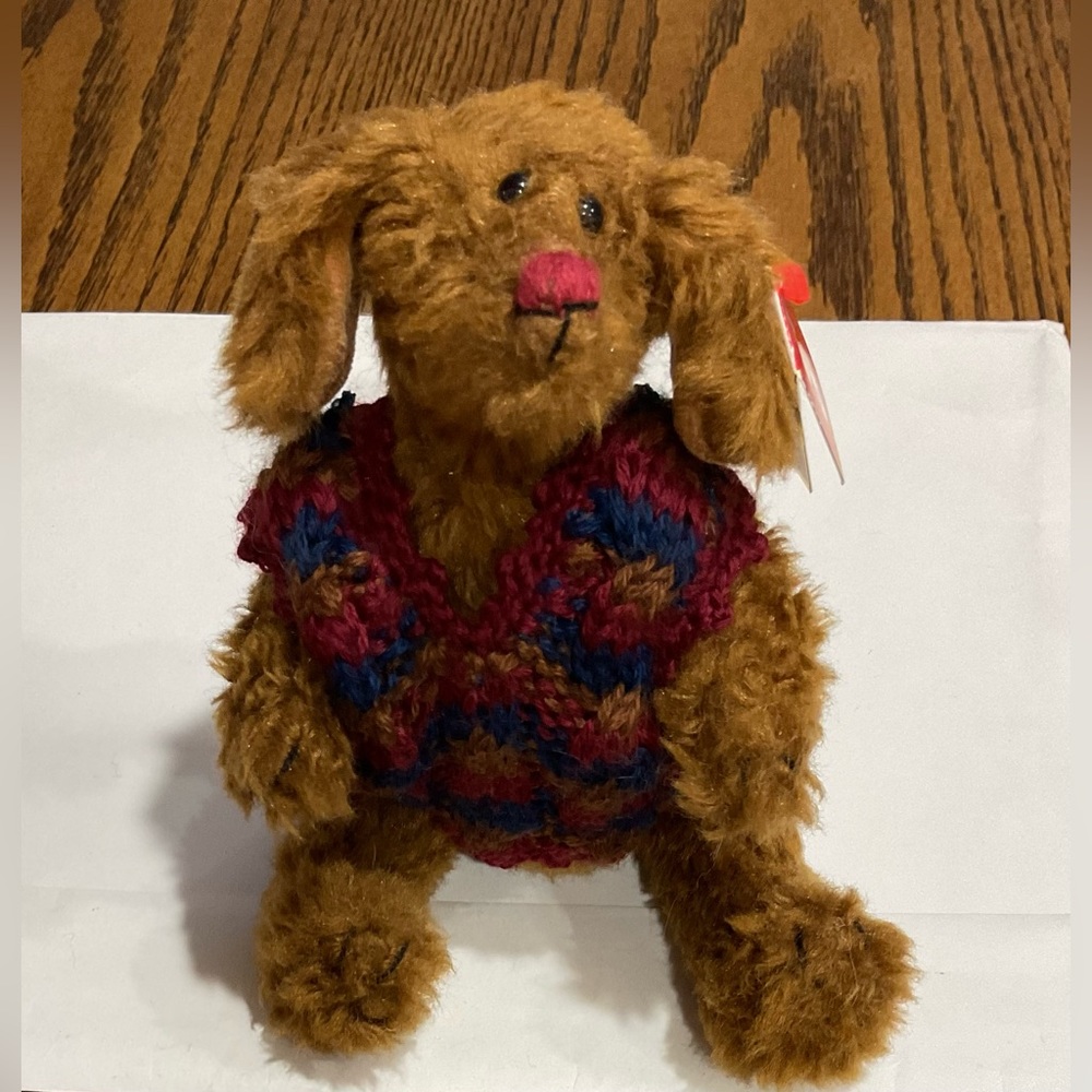 Ty vintage Scooter collectible dog